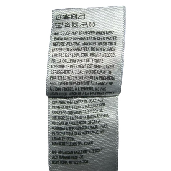 American Eagle Shorts Distressed Destroyed Frayed Festival egirl ALT Grunge Sz 4 - Picture 8 of 10